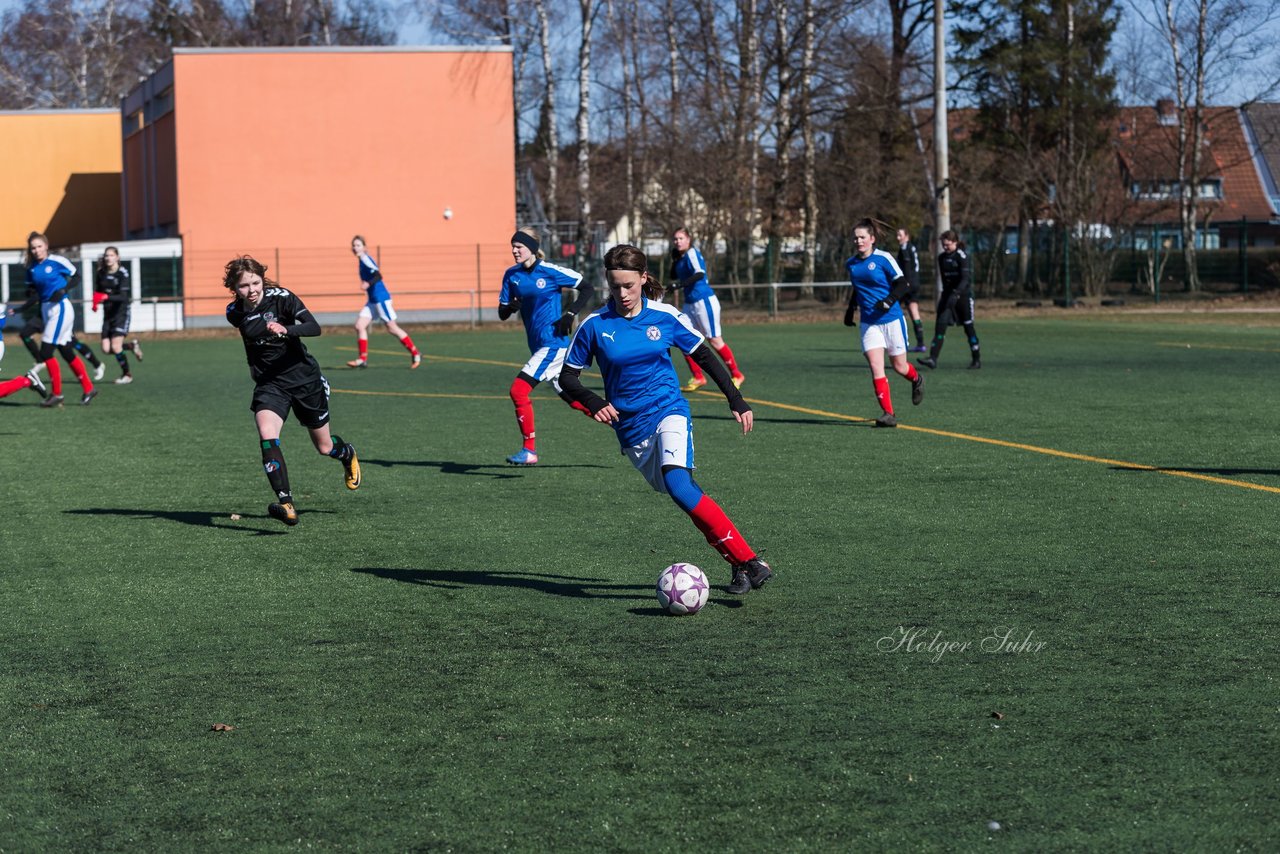 Bild 283 - B-Juniorinnen Halbfinale SVHU - Holstein Kiel : Ergebnis: 3:0